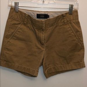 Khaki Jcrew women’s shorts